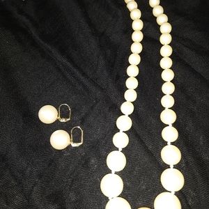 Necklace and Earrings